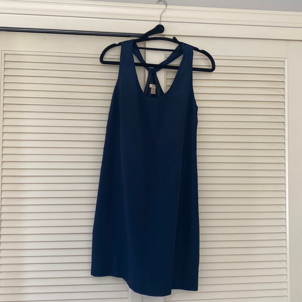 J Crew Twist-back dress.